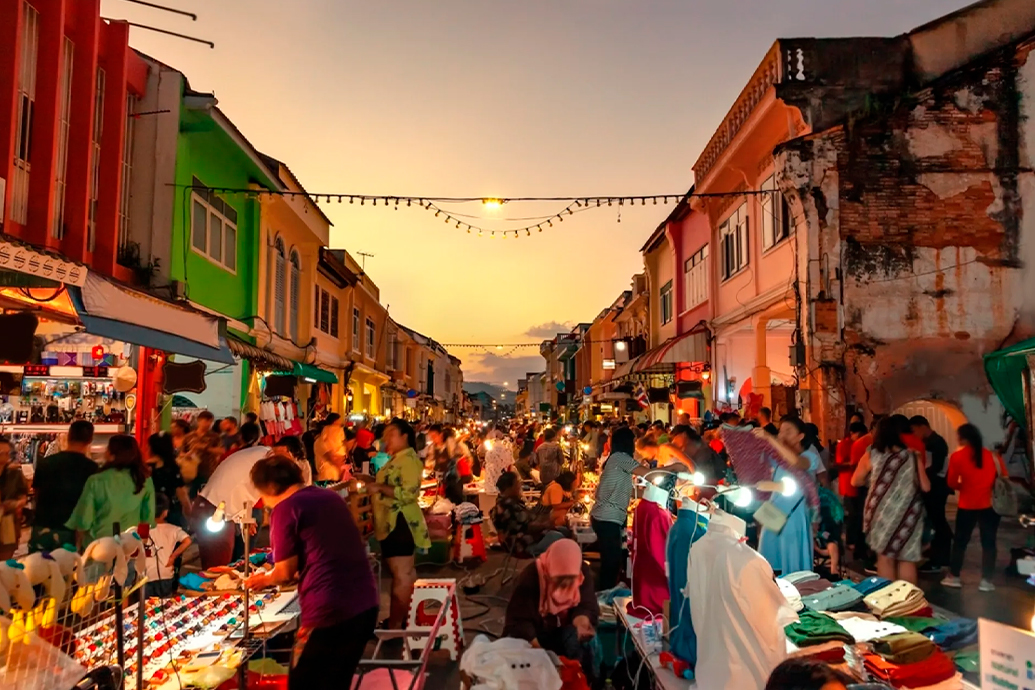 Рынок Weekend market, Пхукет