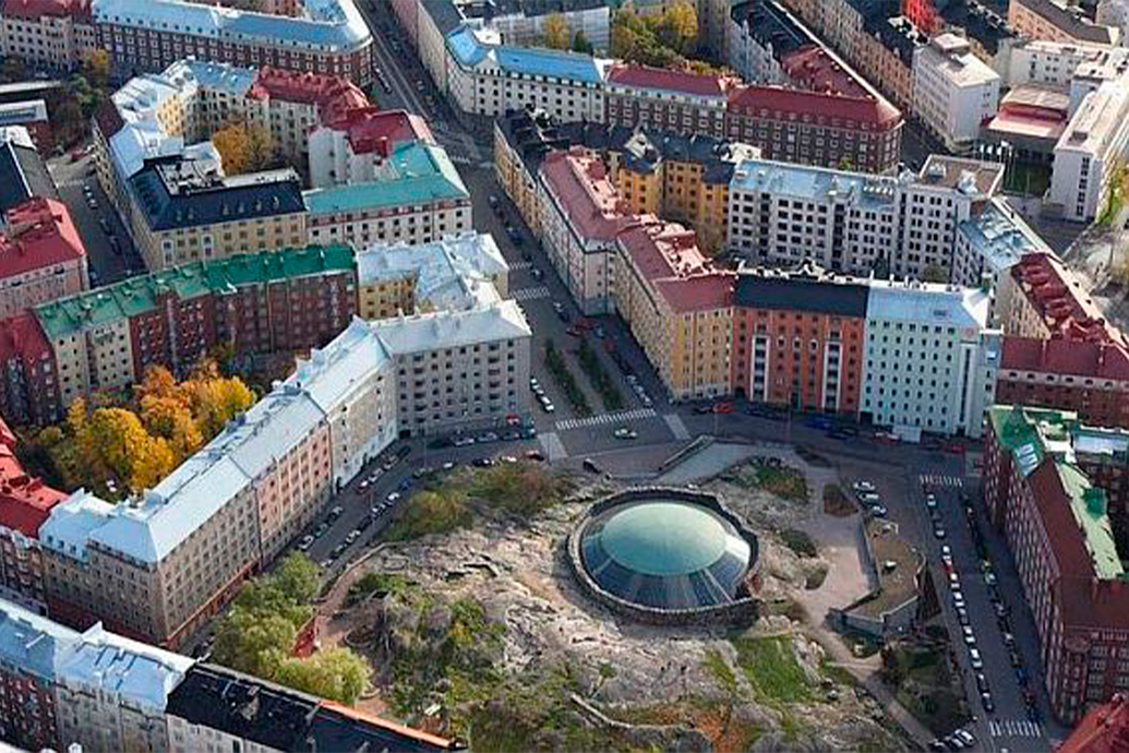 Церковь в скале,Хельсинки