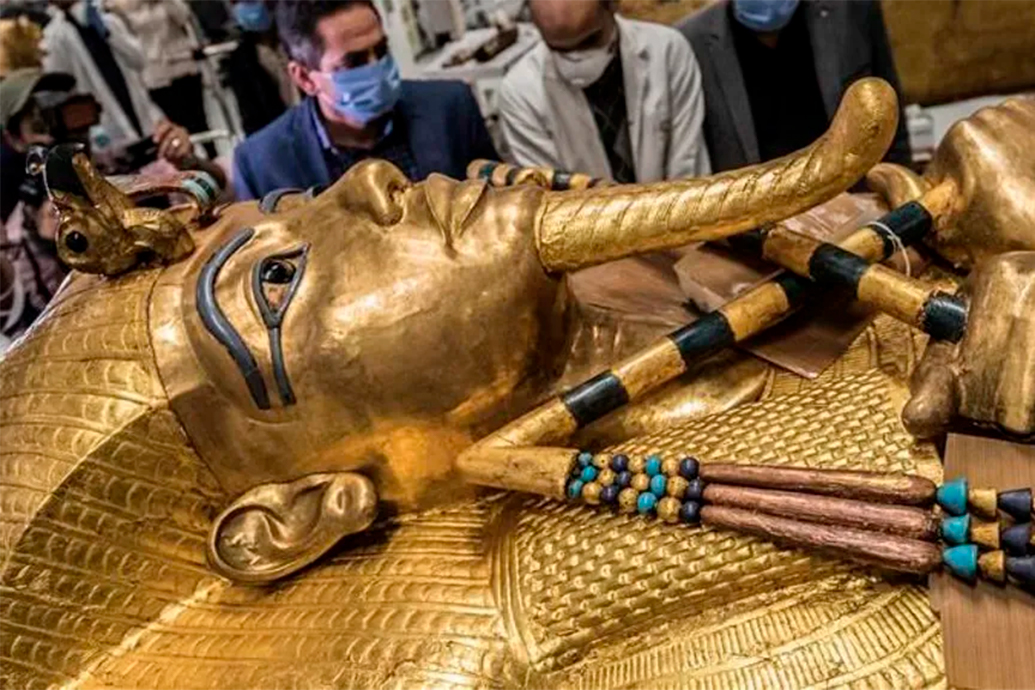 Большой Египетский музей, Гиза, GEM, Маска Тутанхамона