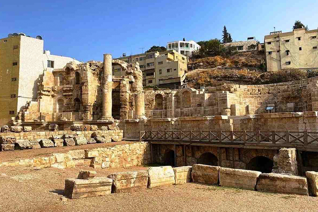 Иордания, Амман, Фонтан Нимфеум