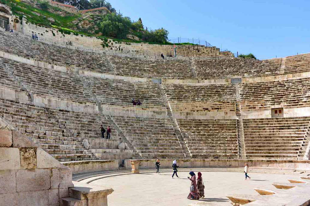 Иордания, Амман, Римский театр (амфитеатр)