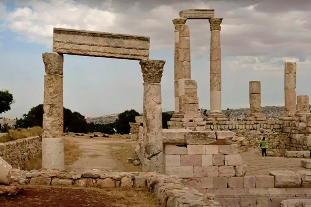 Иордания, Амман, Цитадель Аммана, Храм Геркулеса (Геракла)