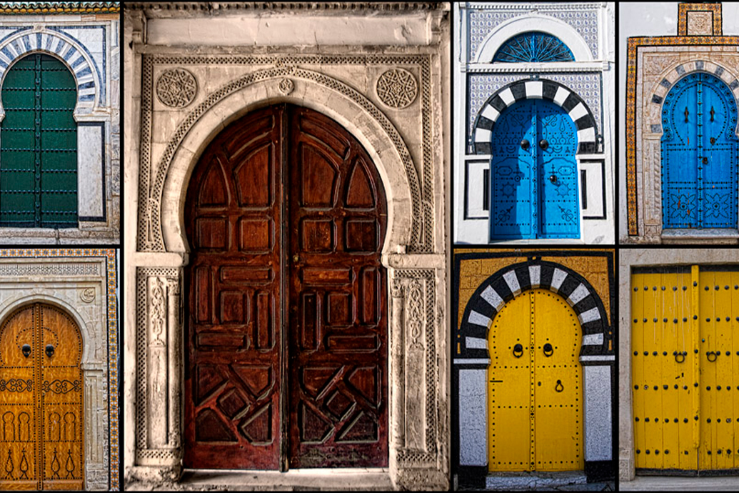 Тунис, медина, двери
