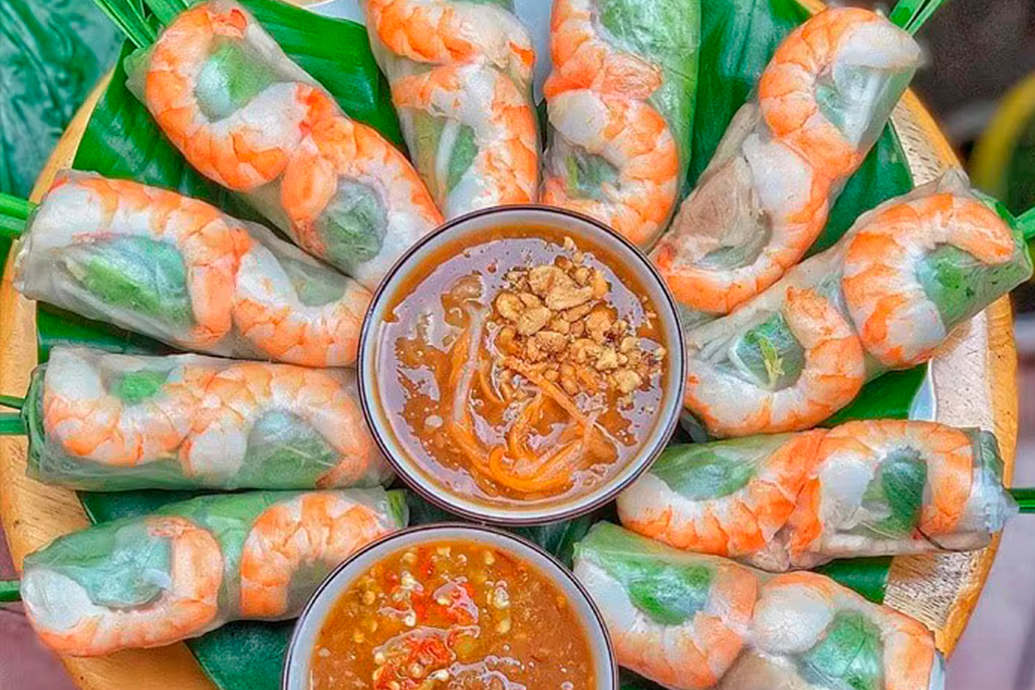 Вьетнам. Бань Куон (Bánh Cuốn)