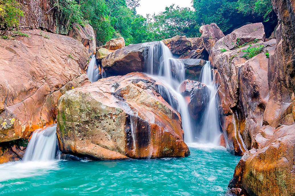 Вьетнам. Водопады Ба Хо